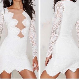 For Love & Lemons Noir Mini Dress Size M